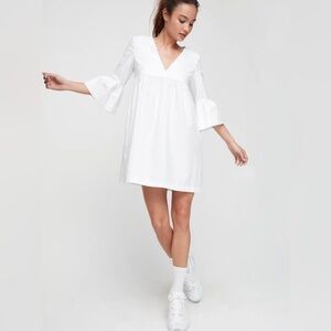 Aritzia Sunday Best Bell-Sleeve Dress